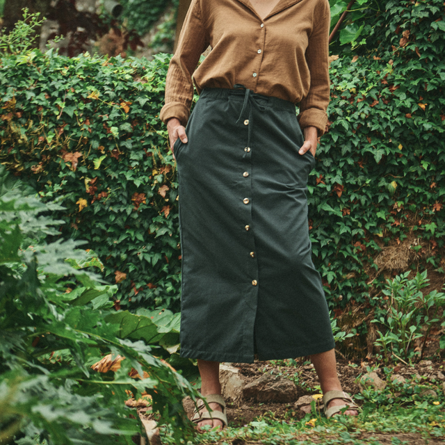 Poudre Organic | ASTRANCE Skirt | Pirate Black