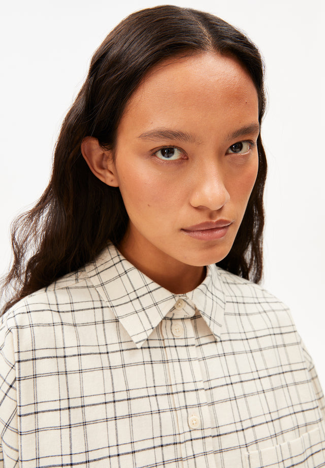 Armedangels | CHECK BOXY BLOUSE