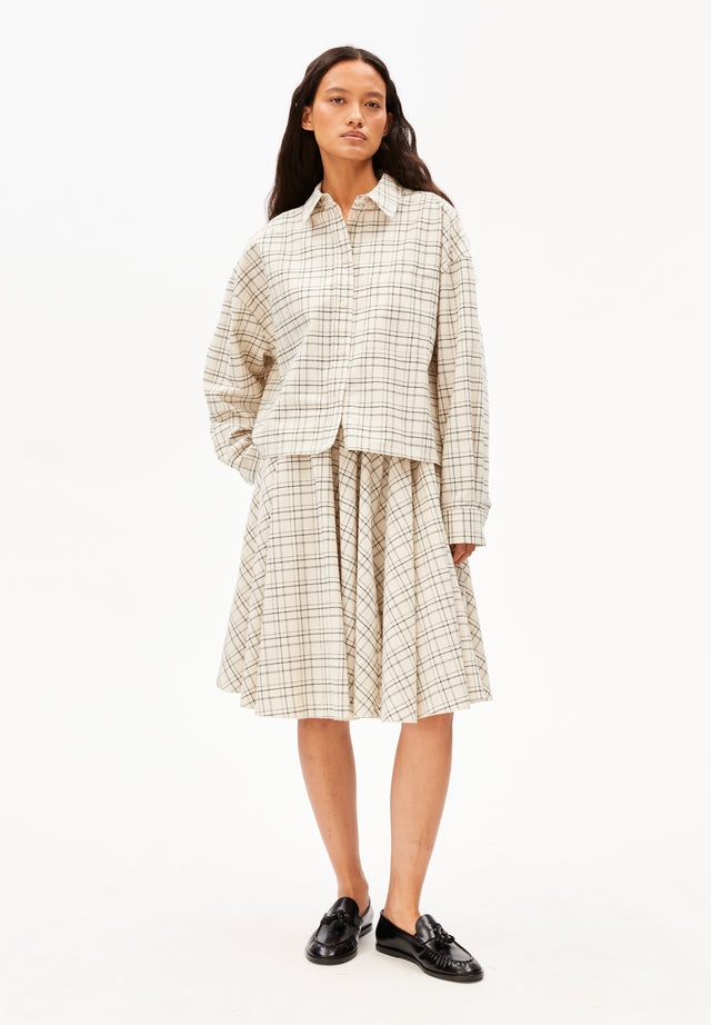 Armedangels | CHECK BOXY BLOUSE