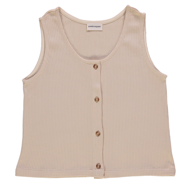 Poudre Organic | DEBARDEUR DILLE Tank Top | Biscotti