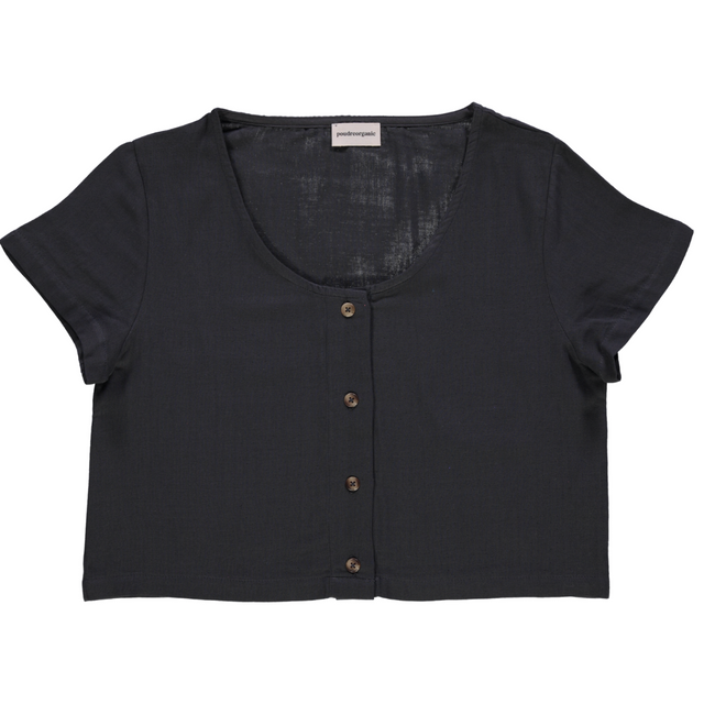 Poudre Organic | FREESIA Top | Pirate Black