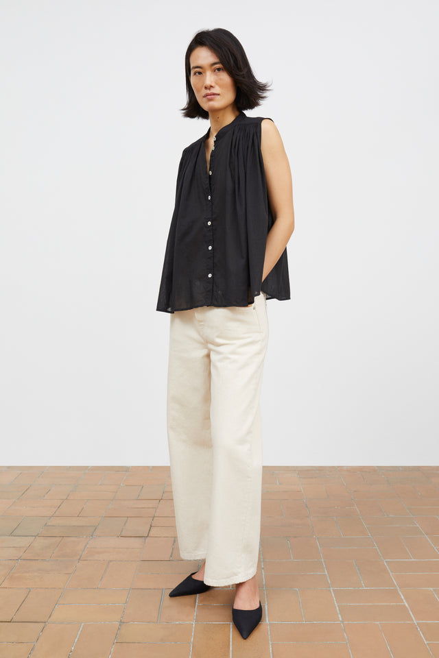 Skall Studio | LOUISE Top | Black