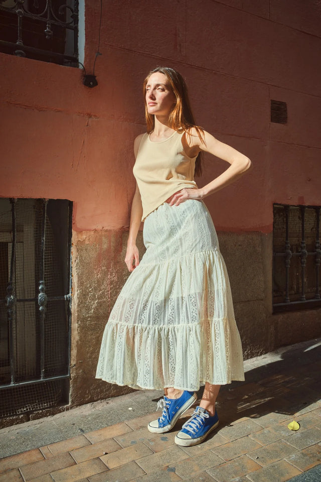 Poudre Organic | Tonka Lace Skirt