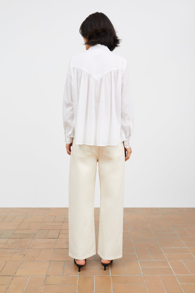 Skall Studio | LOUISE Shirt | White
