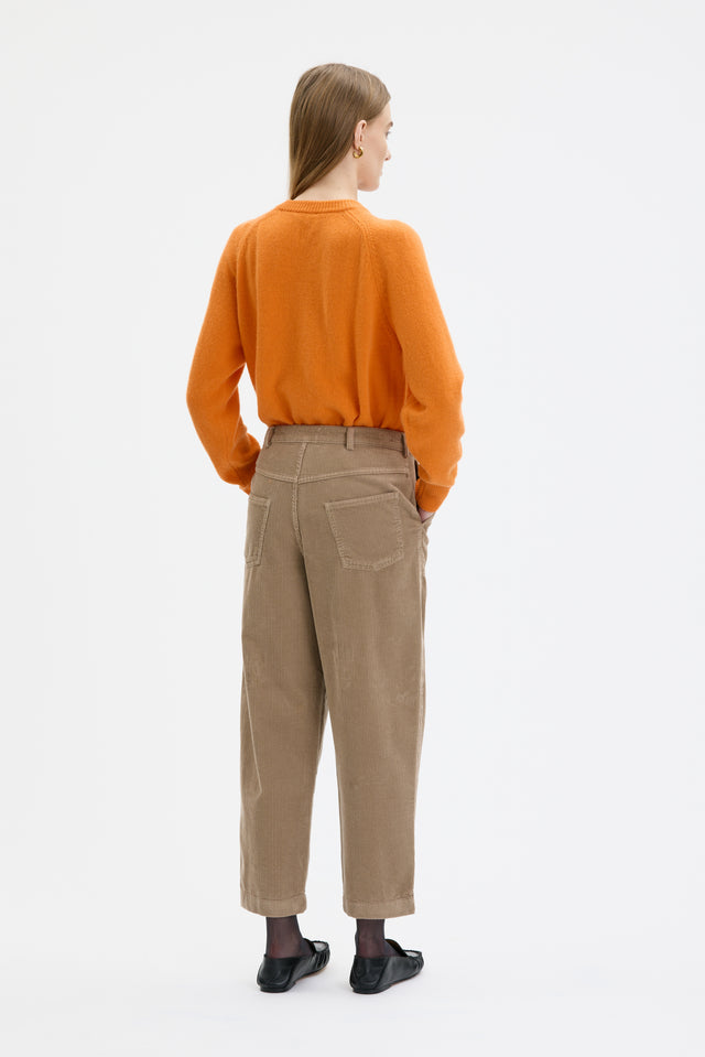 MASKA | RUTH Barrel Leg Corduroy Trouser