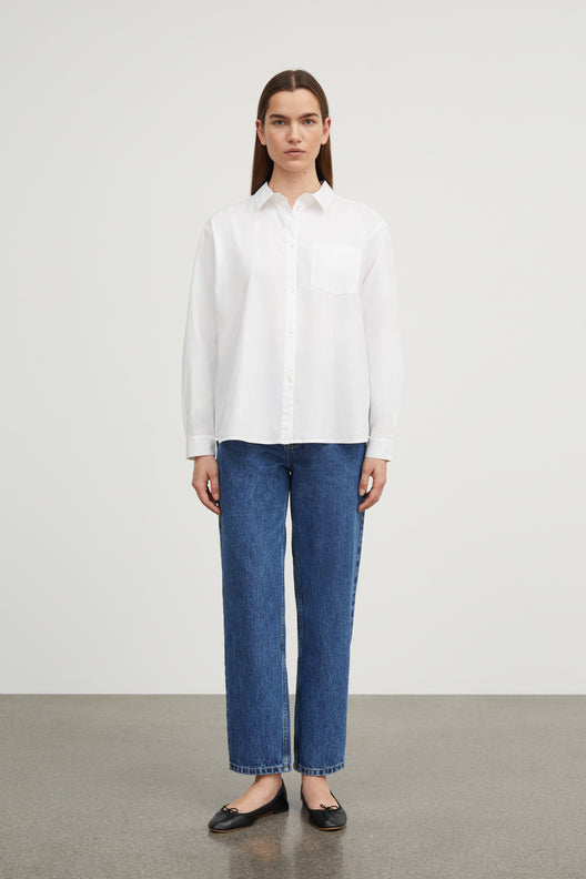 Skall Studio | MAY Shirt | Optic White