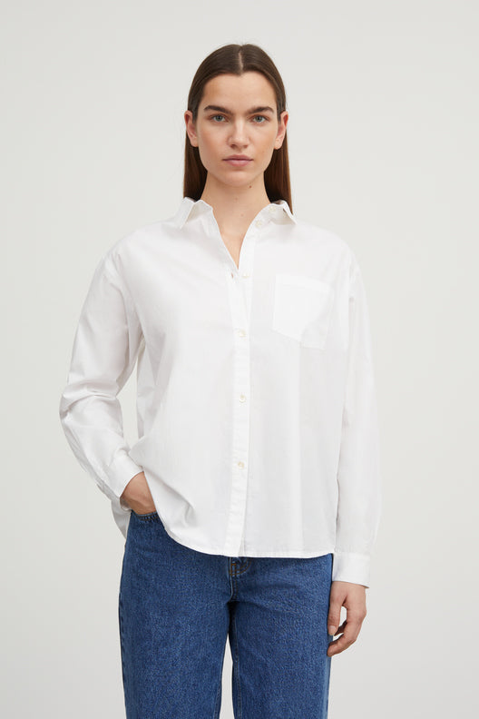 Skall Studio | MAY Shirt | Optic White