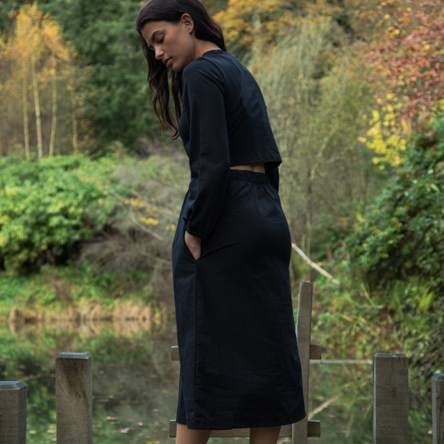 Beaumont Organic | Juniper Dress | Black