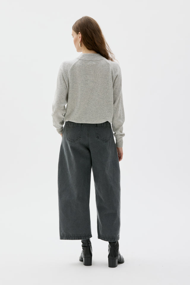 MASKA | ITSU Curved Jeans | Grey