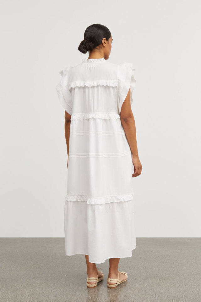 Skall Studio | Clover Dress | Optic White