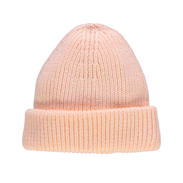 Poudre Organic  | BONNET Cotton Beanie | Peach