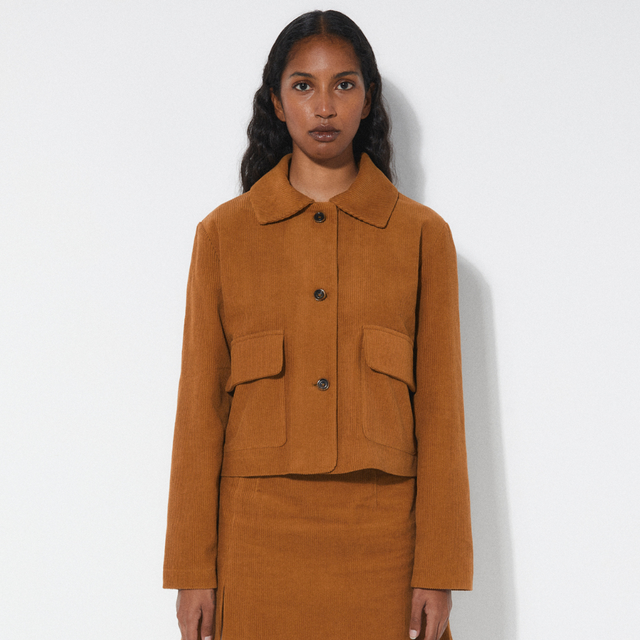 Rita Row | SERGE Jacket | Ocher