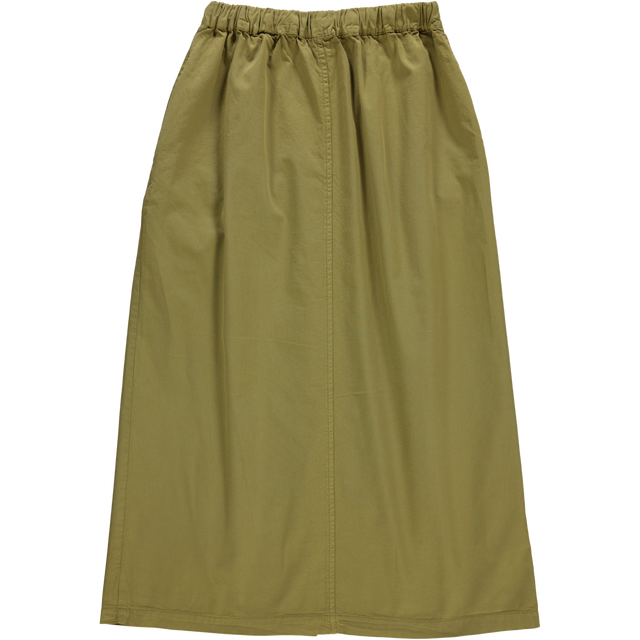 Poudre Organic | ASTRANCE Twill Skirt | Green Moss