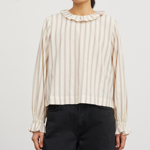 Skall Studio | CORNFLOWER Blouse | Stripe