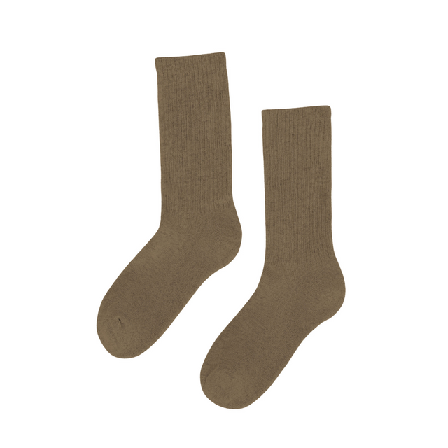 Colorful Standard | Active Ribbed Sock | Warm Taupe