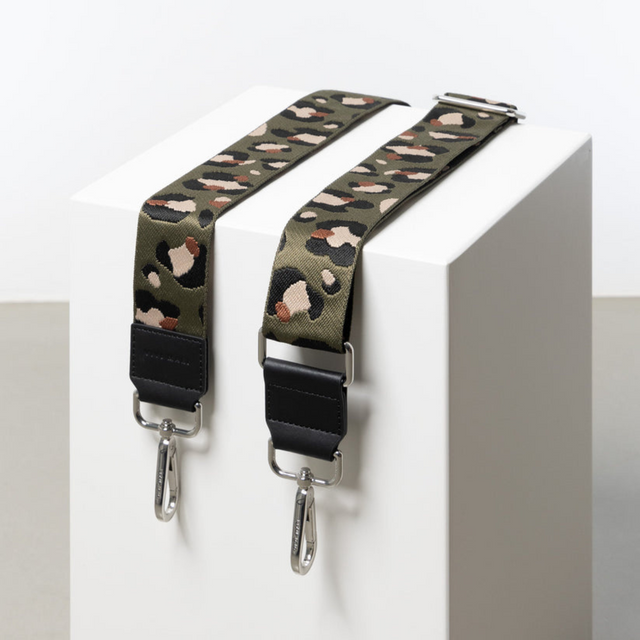 VIVI MARI | Bag Strap | Leopard Olive/Black