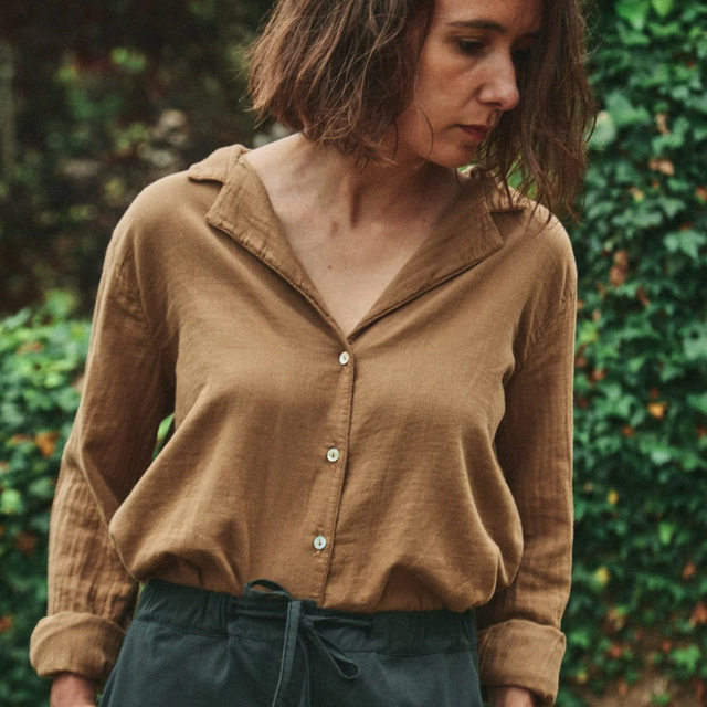 Poudre Organic | DATTE Blouse | Mustard