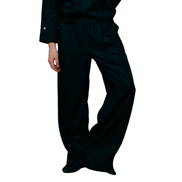 MASKA| VALLI Tencel Trousers | Black
