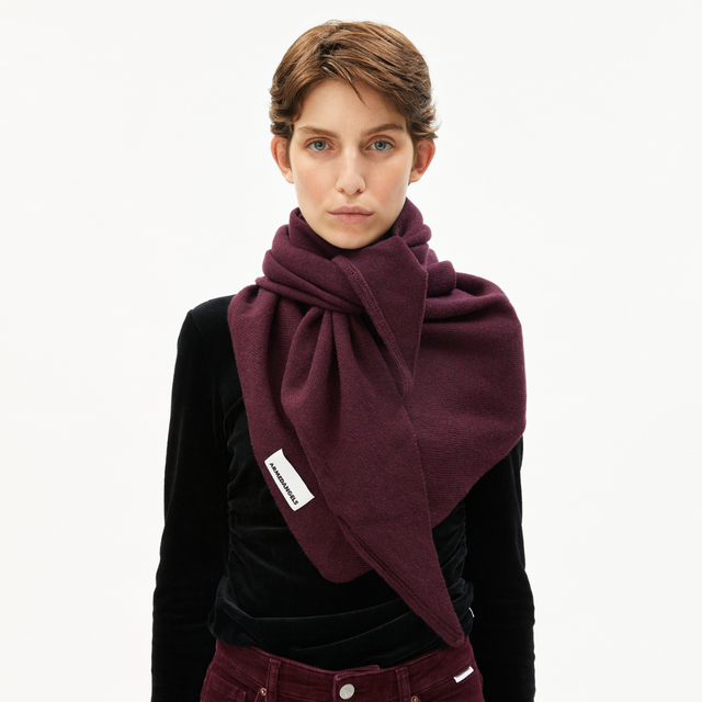 Armedangels | BRYANAA Scarf | Cranberry