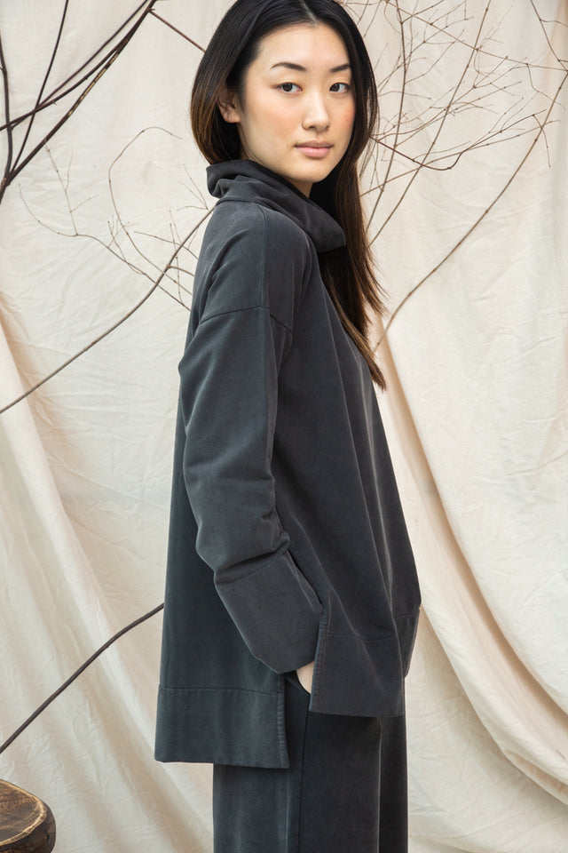 Beaumont Organic | GLENN Organic Sweatshirt | Charcoal