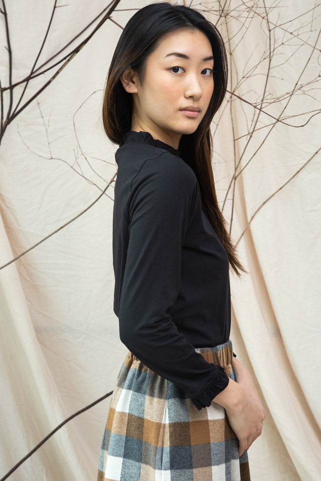 Beaumont Organic | PEARL Top | Black