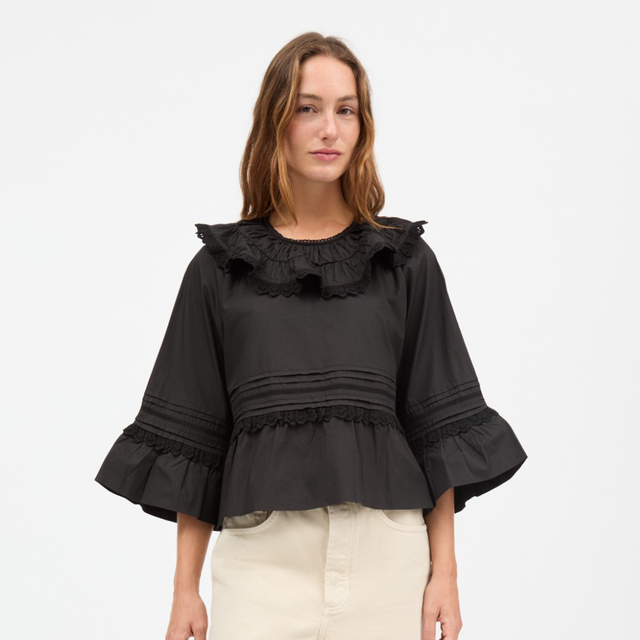 Skall Studio | Lulu Blouse | Black