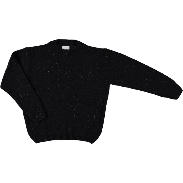 Poudre Organic | Thé Wool Jumper | Speckled Black