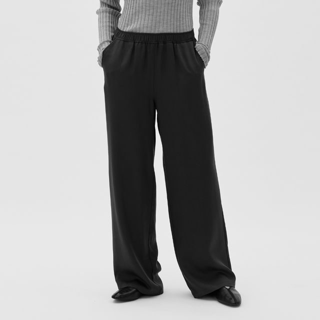 MASKA| VALLI Tencel Trousers | Black