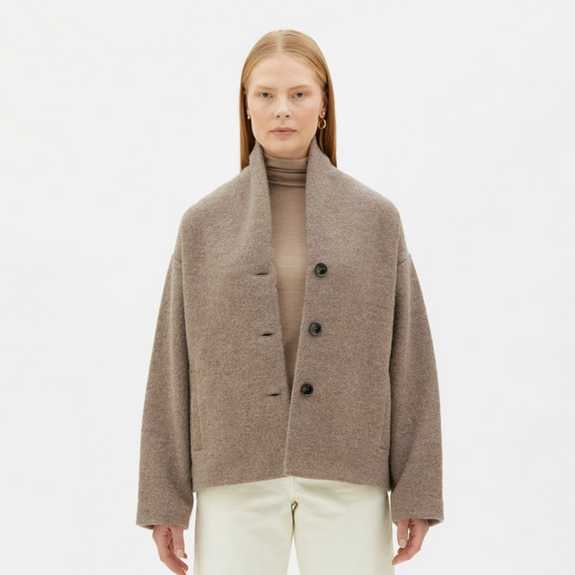 MASKA | HALE Wool Jacket | Taupe