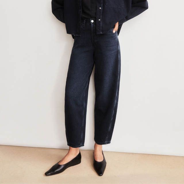 Armedangels | BAARLY Barrel Jean | Fluid Ink