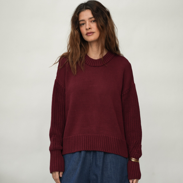 Beaumont Organic | EMMY Jumper | Bordeaux