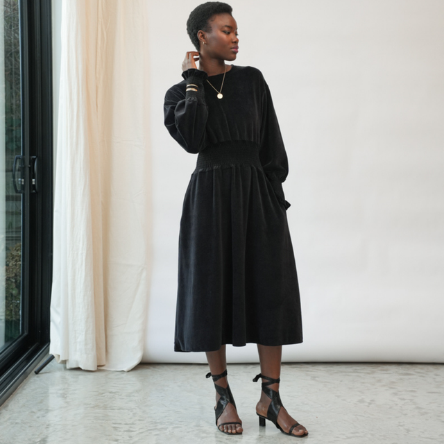 Beaumont Organic | ARIA Dress | Black