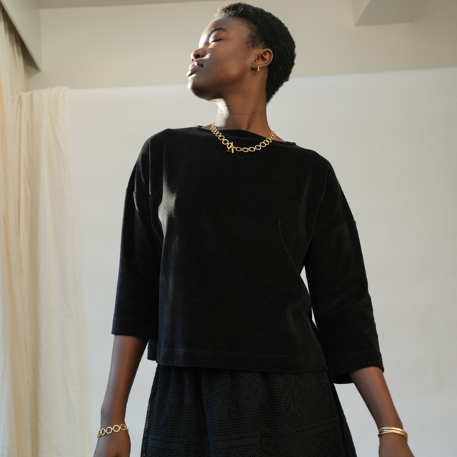 Beaumont Organic | DIVYA Top | Black