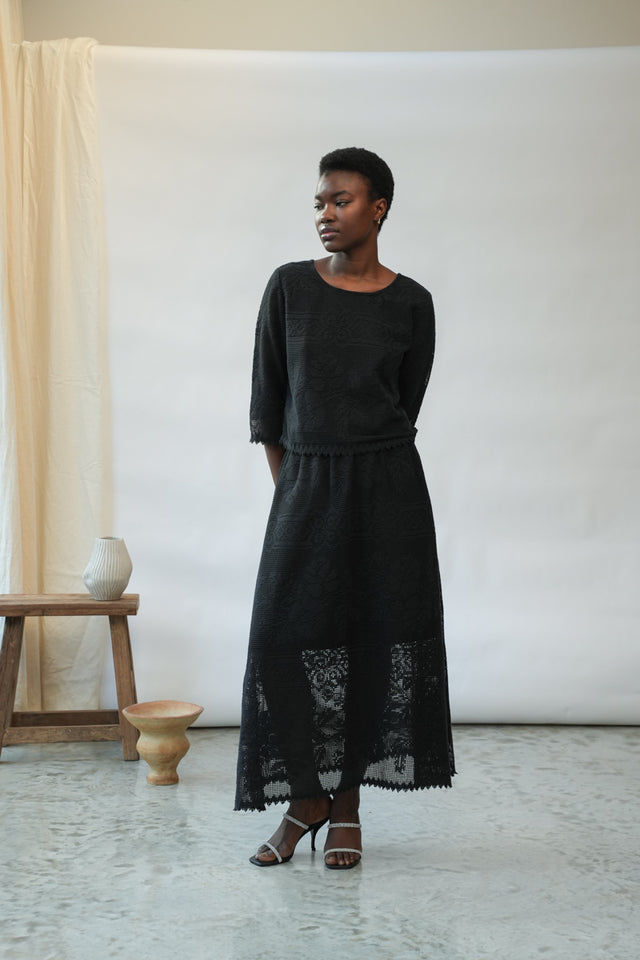 Beaumont Organic | DAISY-FAY Top | Black