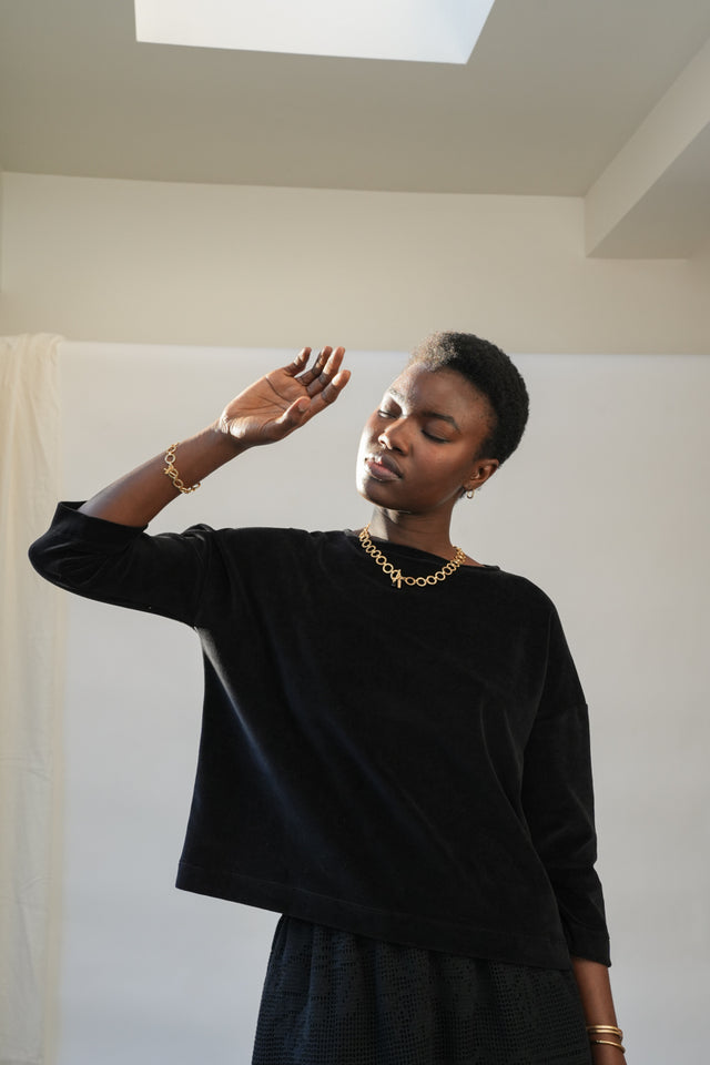 Beaumont Organic | DIVYA Top | Black
