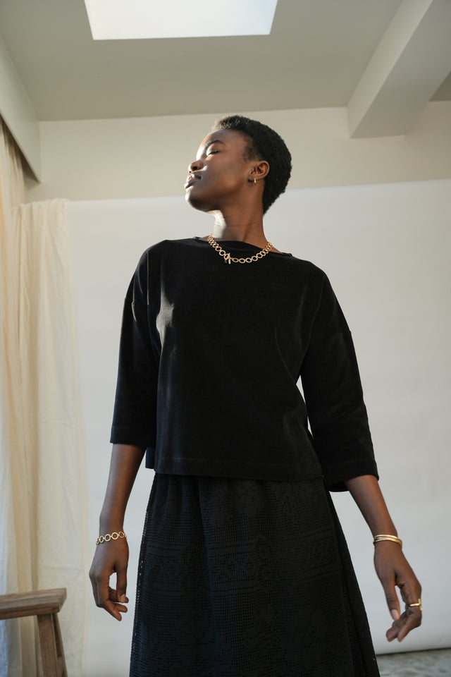 Beaumont Organic | DIVYA Top | Black