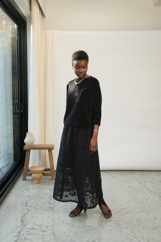 Beaumont Organic | DIVYA Top | Black