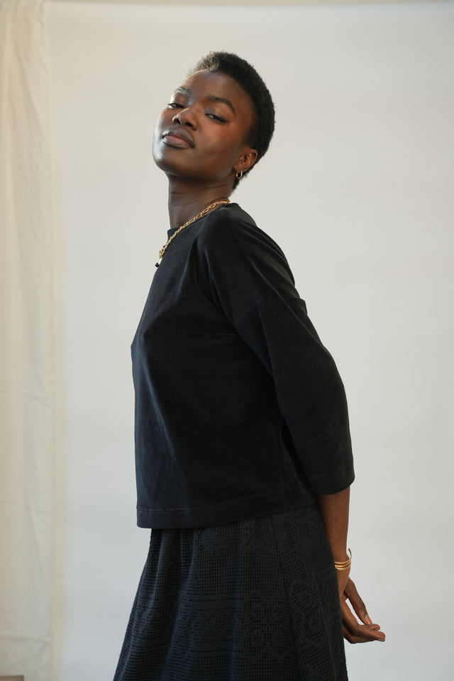Beaumont Organic | DIVYA Top | Black