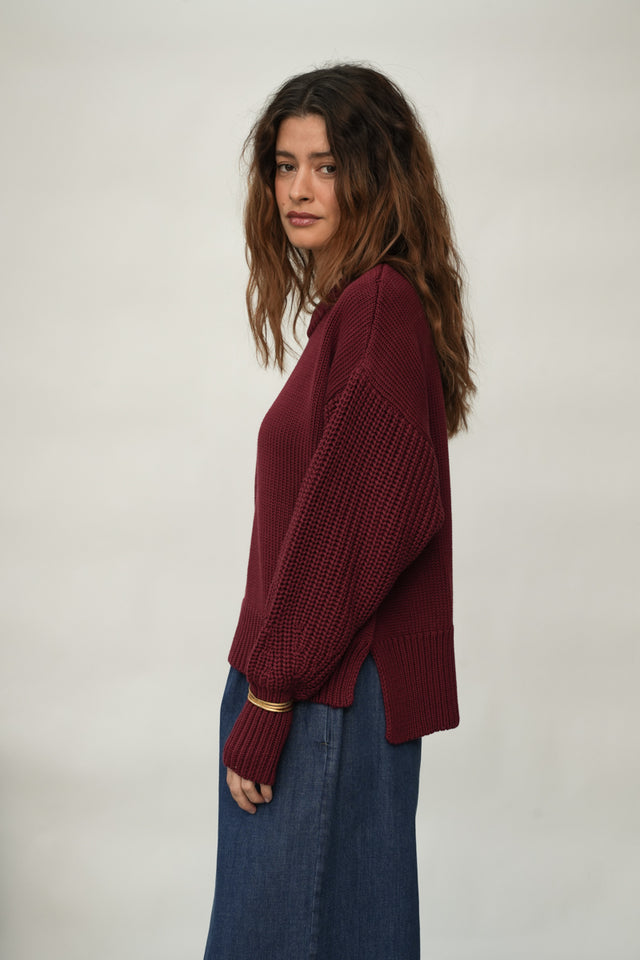 Beaumont Organic | EMMY Jumper | Bordeaux