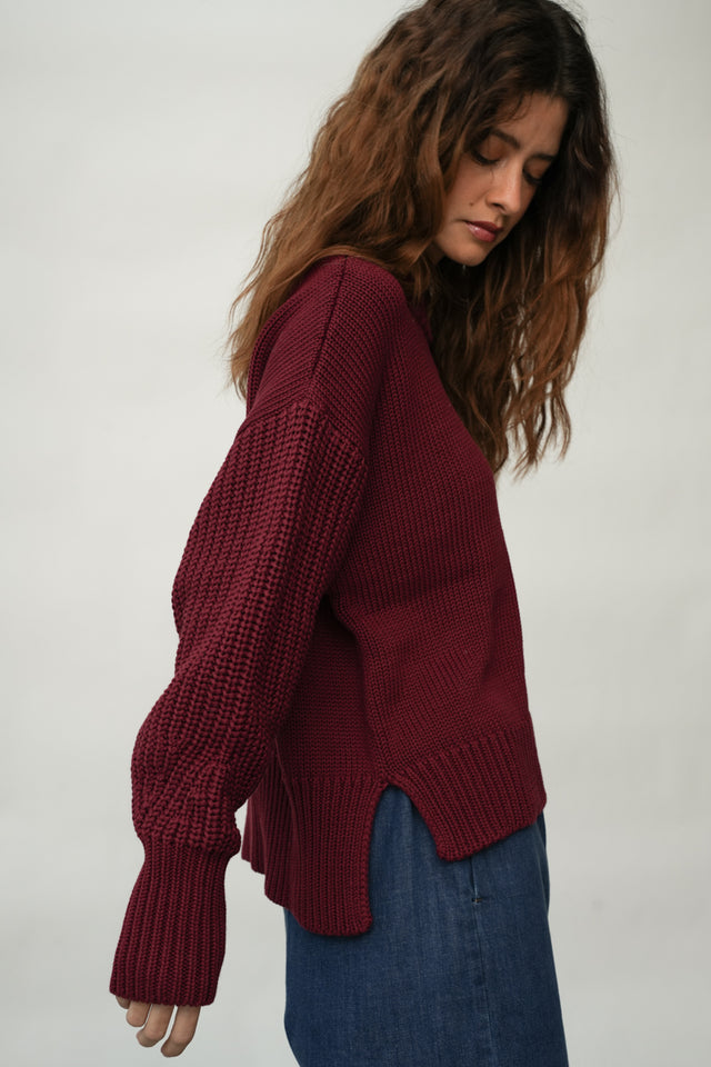 Beaumont Organic | EMMY Jumper | Bordeaux