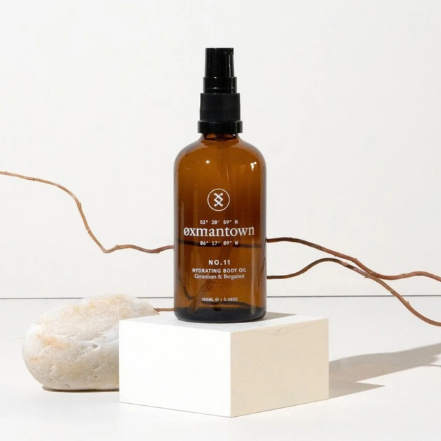 Oxmantown | Hydrating Body Oil | Geranium & Beramot