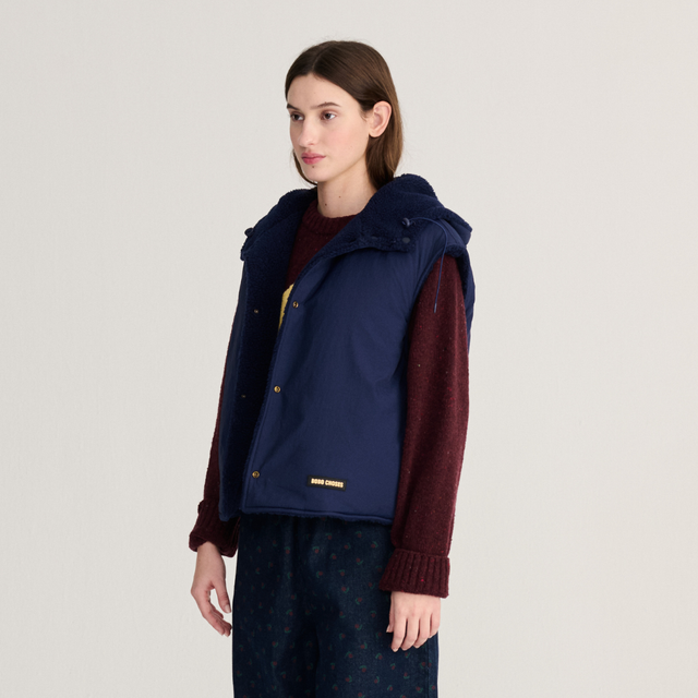 Bobo Choses | Reversible Vest | Navy