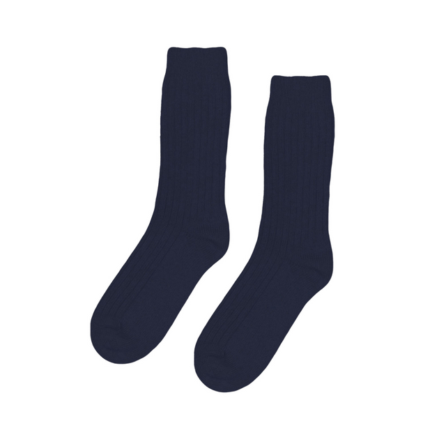 Colorful Standard | Recycled Merino Wool Sock | Navy Blue