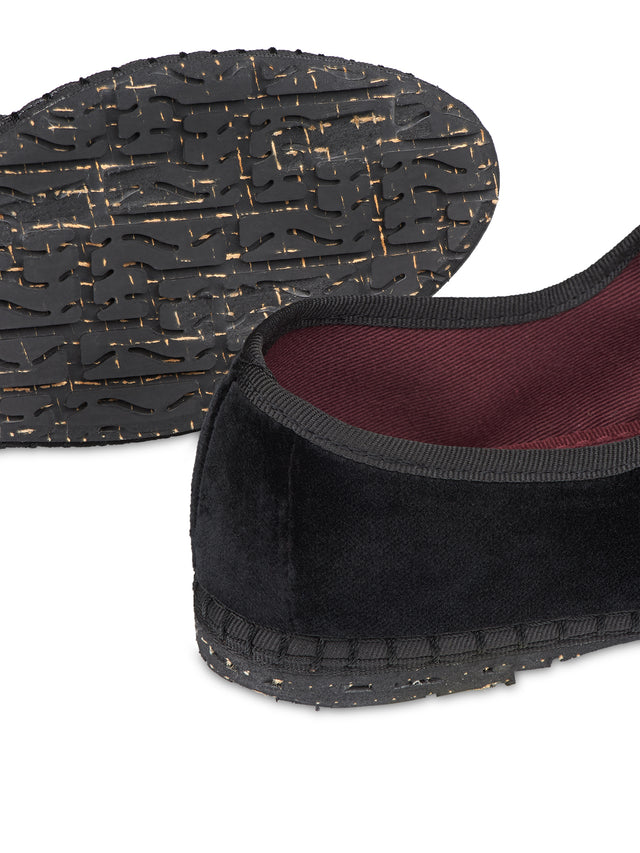 FLABELUS | ANTONIA Velvet Pumps | Black