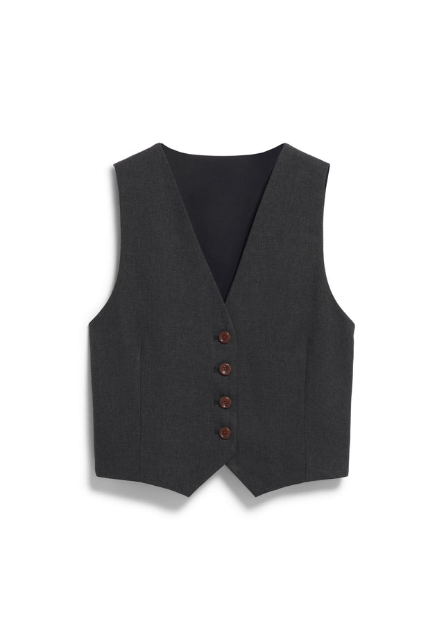 Armedangels | SINERIAA Vest | Steel Melange