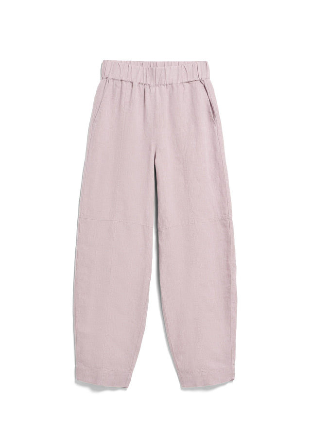 Armedangels | LINEN BARREL Pants | Pink Mist