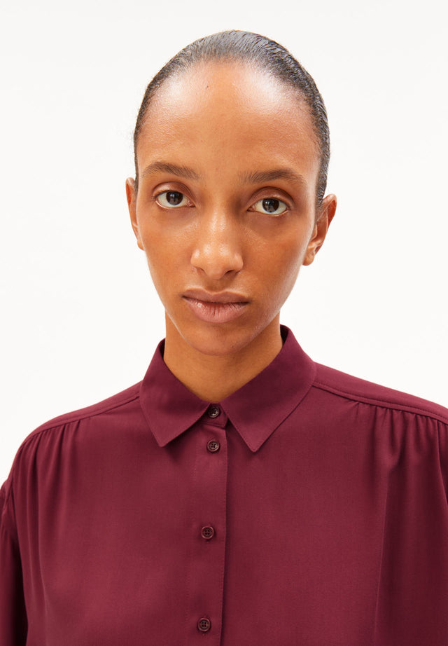 Armedangels | EFINARAA Blouse | Velvet Red