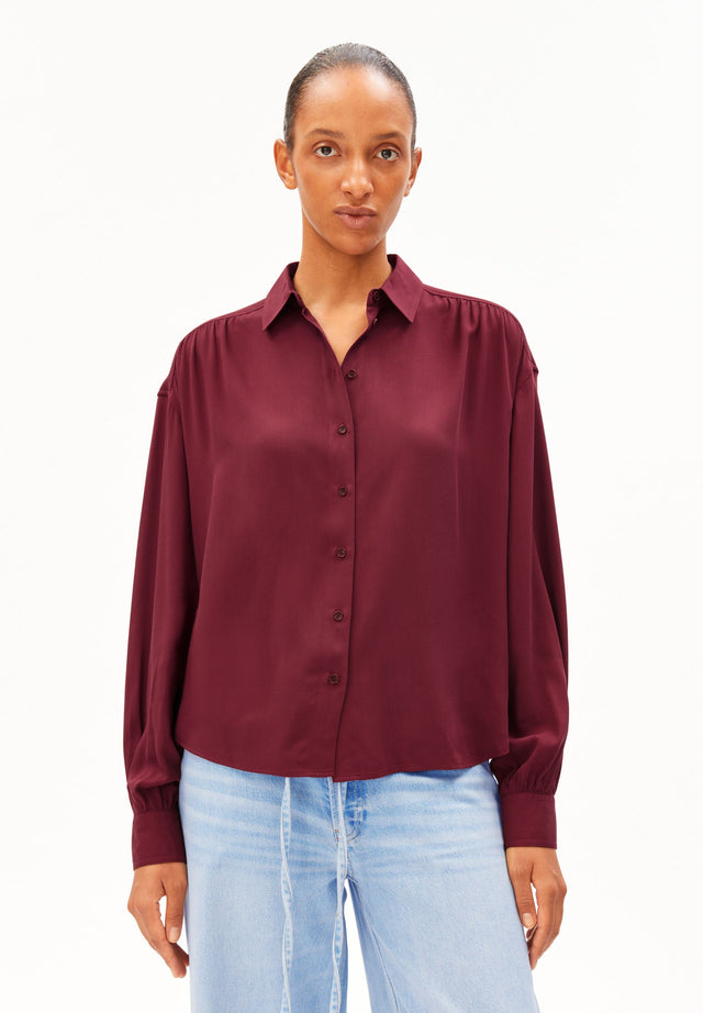 Armedangels | EFINARAA Blouse | Velvet Red