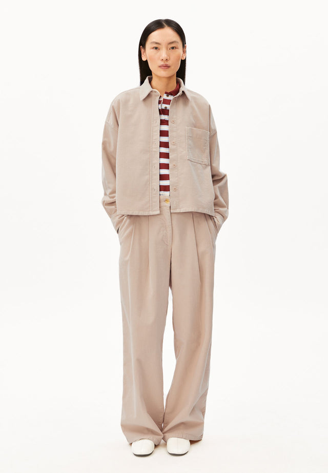 Armedangels | NALAANI Corduroy Blouse | Soft Honey