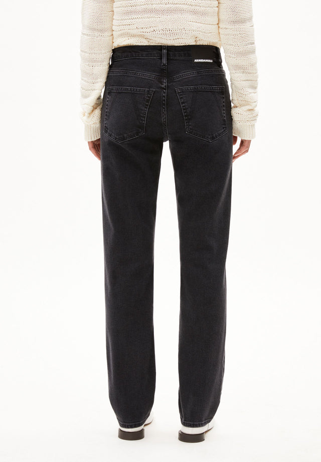 Armedangels| CARENNA Straight Jeans | Ebony